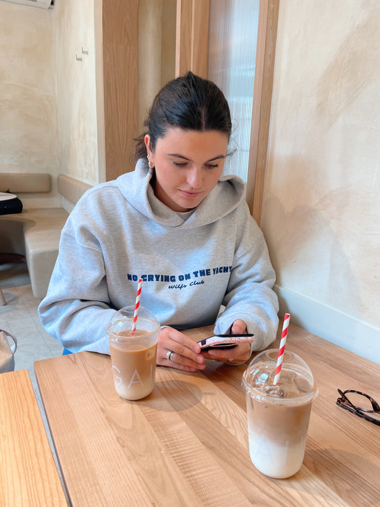 No crying on the Yacht Hoodie